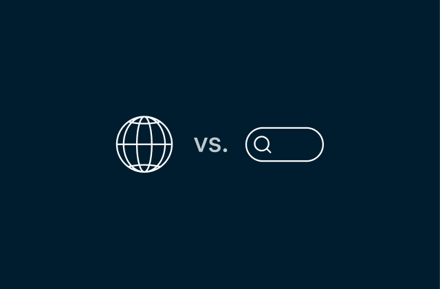 Browser vs. motore di ricerca: qual è la differenza?